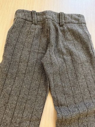 Pantalón elegante marrón invierno