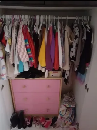 Armario ropero 4 puertas