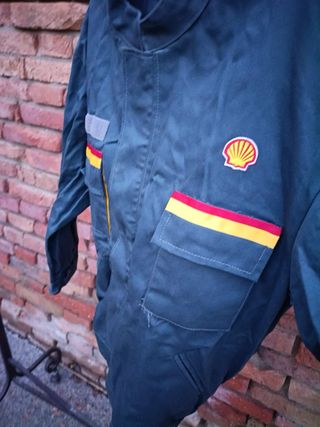 Casacca da lavoro Shell vintage fondo magazzino