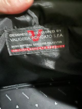 Tracolla Roncato Nera Nuova cm.13x30x39