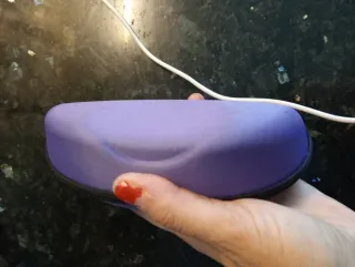 Funda para gafas Silver morada