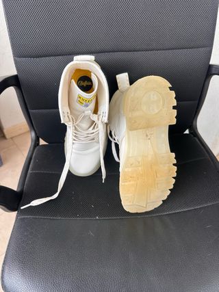 Buffalo Aspha Rld Stivali Donna Bianco