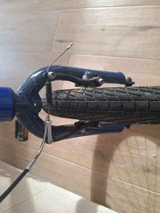 Bicicleta infantil azul