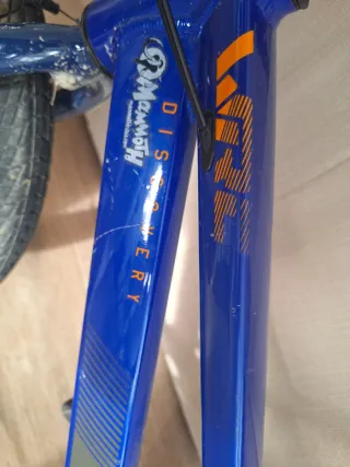 Bicicleta infantil azul