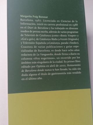 Donde nunca te han llevado...anochece en Barcelona