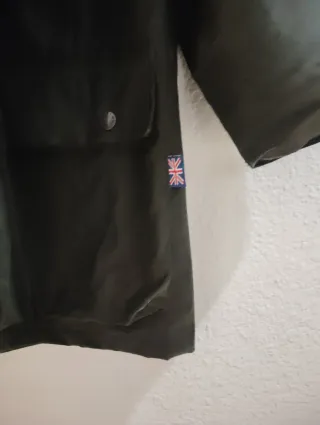 Abrigo Walker and Hawkes verde Talla S