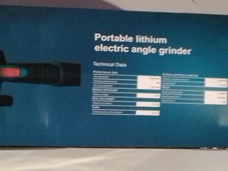 Mini Amoladora Angular Litio 12V