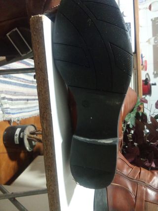 Botas altas marrones talla 39 y bolso