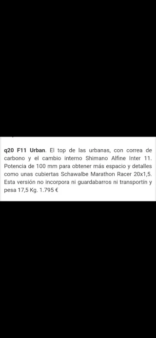 Bici Eléctrica Plegable alta gama