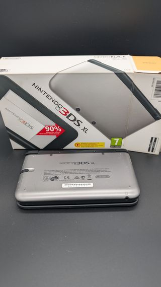 Nintendo 3DS XL Grigio+Nero con Scatola