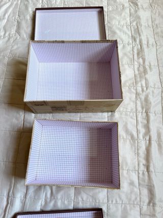 Set 2 Scatole Vintage Bicicletta