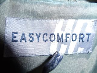 Abrigo largo anorak mujer talla 40 verde