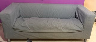 Sofá Ikea Gris Tela