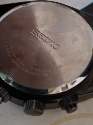 Orologio Seiko Cronografo Nero