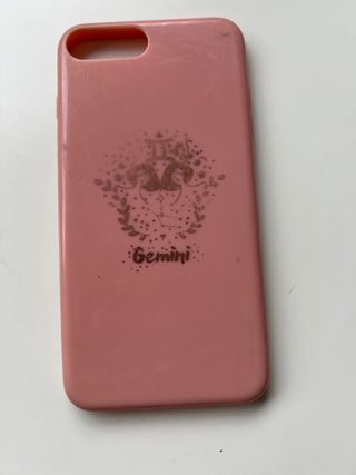 Funda iPhone 7+/8+ Rosa Signo Géminis