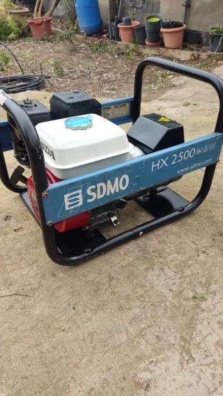 Generador grupo electrógeno SDMO HX2500