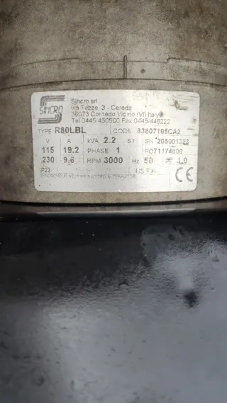 Generador grupo electrógeno SDMO HX2500