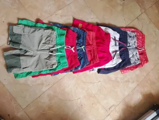 10 Pantalones Cortos Verano Niño 7-8 Años