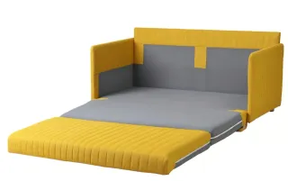 Divano letto Skiftebo giallo di Ikea