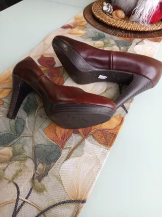 Zapatos Patricia Miller Talla 40 Marrones Sin Usar