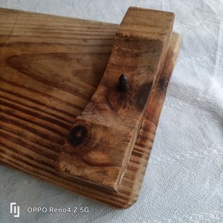 JSoporte jamonero de madera maciza