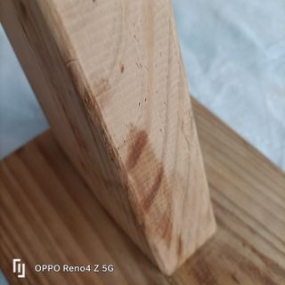 JSoporte jamonero de madera maciza