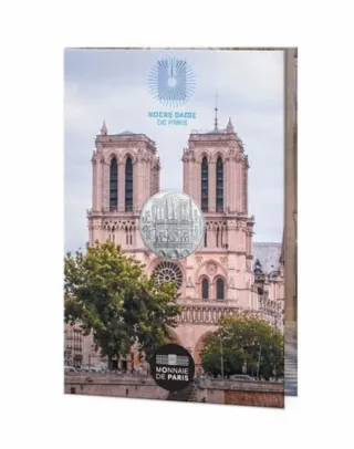 Francia 2025 moneda plata 10€ Notre-Dame