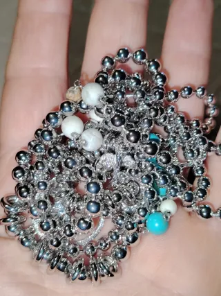 Doppia collana Nomination con pendente albero vita