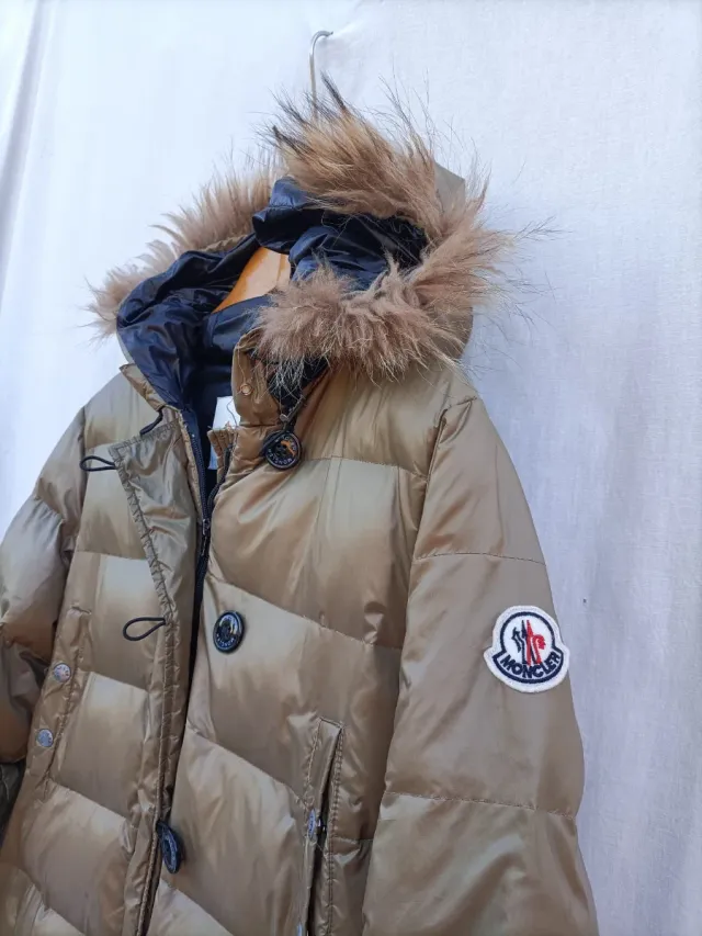 Plumón Moncler Mujer Verde Oliva