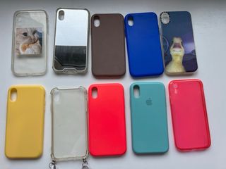 Pack 10 fundas iPhone XR