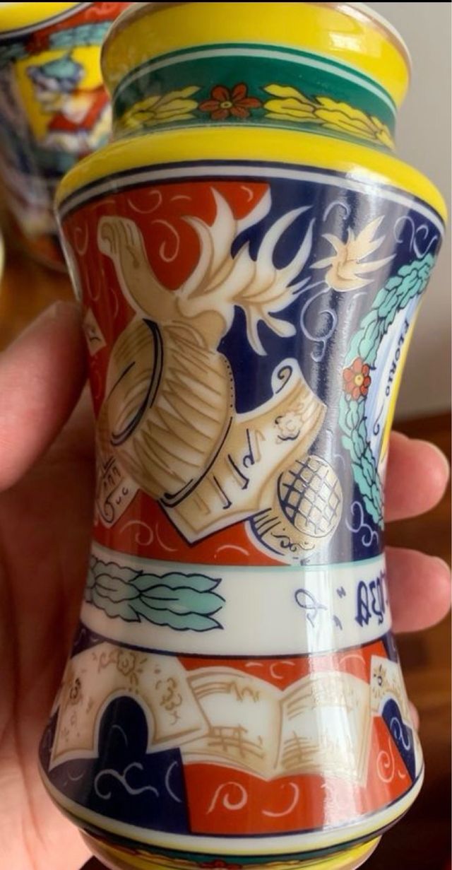 Albarelo de porcelana colección
