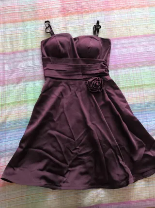 Vestito da cerimonia borgogna