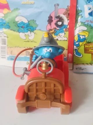 PITUFO BOMBERO CON SU CAMIÓN, DEL 2013