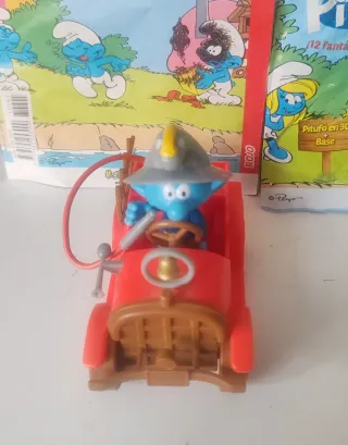 PITUFO BOMBERO CON SU CAMIÓN, DEL 2013