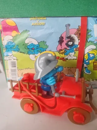 PITUFO BOMBERO CON SU CAMIÓN, DEL 2013