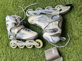 Patines en línea Fila blancos talla 40