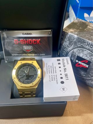 Casio G-Shock GA2100 CasiOak Oro