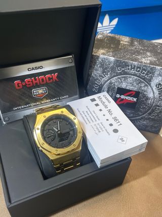 Casio G-Shock GA2100 CasiOak Oro