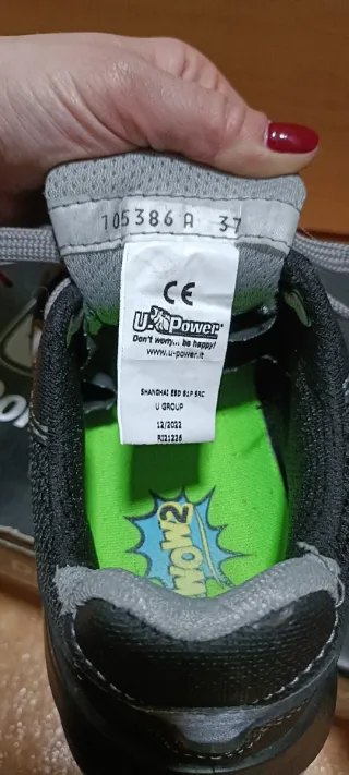 Bota U Power Talla 37