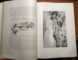 Libro antico Ellade e Roma, Jacopo Di Falke, 1882
