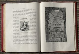 Libro antico Ellade e Roma, Jacopo Di Falke, 1882