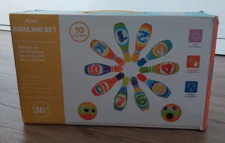 Juego de bolos Symiu para niños +3 años