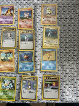 Cartas Pokémon Base Set Español