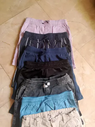 Pantalones cortos niño 7-8 años