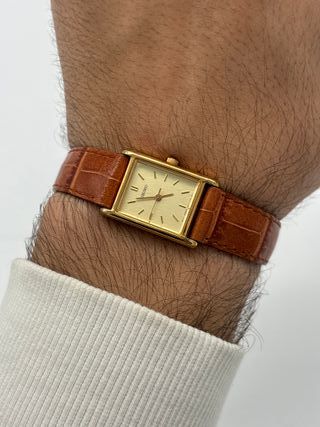 Orologio Seiko Vintage Donna Dorato