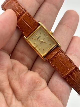 Orologio Seiko Vintage Donna Dorato