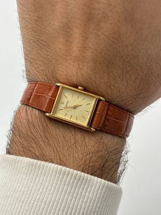 Orologio Seiko Vintage Donna Dorato