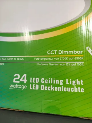 Plafón LED Blanco 24W 40cm