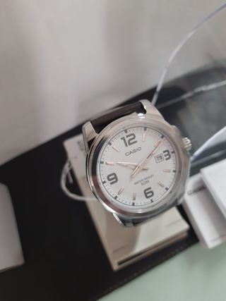 Orologio Casio Argento Bianco