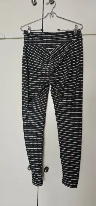 Mallas con frunce rayas